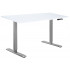 Стол с регулируемой высотой Manual DESKFIT DF100 GREY 120*65*2,5 см (столешница ЛДСП)