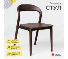 Стул МИЛИНА дуб натуральный/покрытие рич