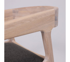 Стул ВАРДО КОМФОРТ графит / дуб натуральный / покрытие береза