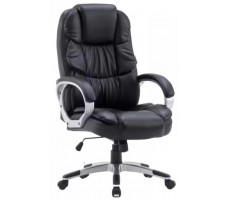 Кресло SitUp SANTA (Санта) chrome (экокожа Black/Black)
