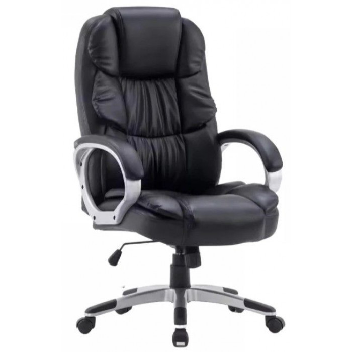 Кресло SitUp SANTA (Санта) chrome (экокожа Black/Black)