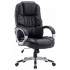Кресло SitUp SANTA (Санта) chrome (экокожа Black/Black)