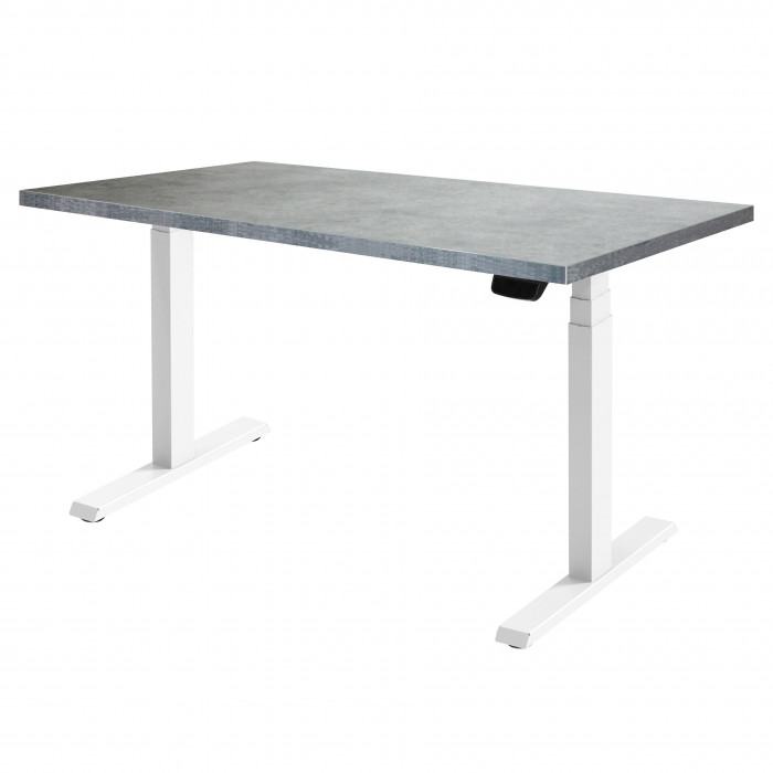 Стол с регулируемой высотой Ergo Desk Pro White 136*80*3,6