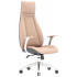 Кресло SitUp Molly (Молли) White Rice Chrome экокожа бежевый