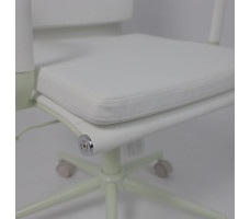 Кресло AksHome INDIGO (Индиго) белый/слоновая кость