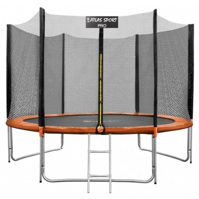 Батут Atlas Sport 312 см (10ft) 3 PRO оранжевый