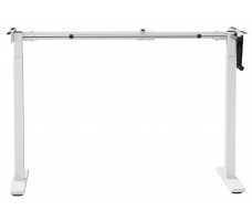 Стол с регулируемой высотой Manual Desk Compact Fr White 138*80*1,8 см