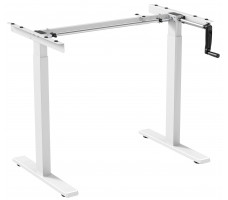 Стол с регулируемой высотой Manual Desk Compact Fr White 138*80*1,8 см