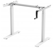 Стол с регулируемой высотой Manual Desk Compact Fr White 138*80*1,8 см