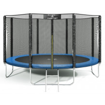 Батут Ametist 374 см (12ft) BASIC Blue с внешней сеткой Батут Ametist 374 см (12ft) BASIC Blue с внешней сеткой
