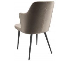 Стул Freddy d05 cappucchino lux/черный