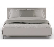 Кровать Domenica LOZ160х200 М 160*200 с металлическим основанием глиняный серый