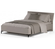 Кровать Domenica LOZ160х200 М 160*200 с металлическим основанием глиняный серый
