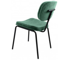 Стул Гальваник Осло Catania Izumrud / черный
