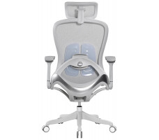 Кресло SPARX Enigma (Энигма) White/Grey белый/серый