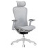 Кресло SPARX Enigma (Энигма) White/Grey белый/серый