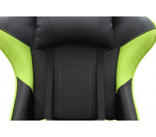 Кресло AksHome IRON (Айрон) салатовый/черный