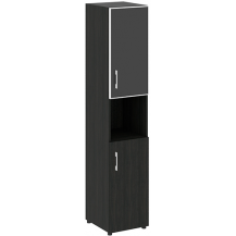 Шкаф узкий RIVA LT-SU 1.4 Black