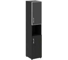 Шкаф узкий RIVA LT-SU 1.4 Black