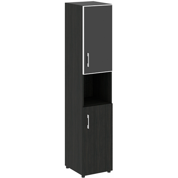 Шкаф узкий RIVA LT-SU 1.4 Black