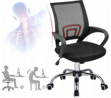 Креслo SitUp MIX 696 chrome (сетка Black/Black)