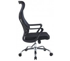 Кресло SitUp WORK chrome (сетка Black/Black)
