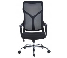 Кресло SitUp WORK chrome (сетка Black/Black)