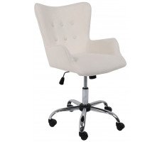 Кресло AksHome BELLA Buble (Белла Бабл) White 15 букле/белый