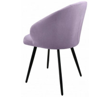 Стул Гальваник Камино лофт Catania Lavender / черный