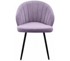 Стул Гальваник Камино лофт Catania Lavender / черный