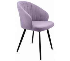 Стул Гальваник Камино лофт Catania Lavender / черный