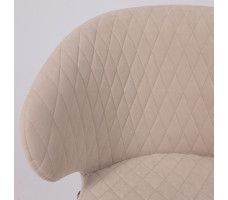 Стул поворотный Rob-R1 b03 cream lux/черный