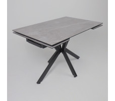 Стол раздвижной AV 2111 1200 (1800)*800 серый матовый LARKA GREY/черный