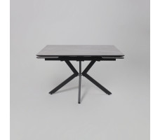 Стол раздвижной AV 2111 1200 (1800)*800 серый матовый LARKA GREY/черный