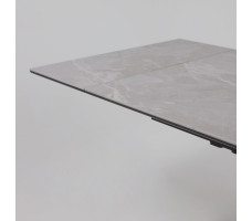 Стол раздвижной AV 2111 1200 (1800)*800 серый матовый LARKA GREY/черный