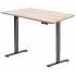 Стол регулируемый Wooden Electric Desk Prime Black 130*75*2,7 (натуральное дерево)