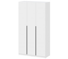 Шкаф NN Мебель ШК 5 (1200) белый текстурный