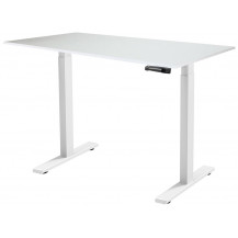 Стол с регулируемой высотой Manual Desk Compact Fr White 138*80*1,8 см Стол с регулируемой высотой Manual Desk Compact Fr White 138*80*1,8 см