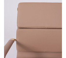 Кресло AksHome INDIGO (Индиго) LB кофейный/золотой