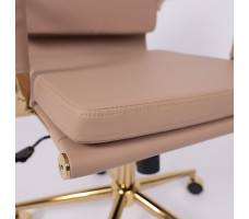 Кресло AksHome INDIGO (Индиго) LB кофейный/золотой