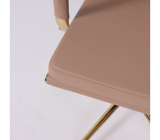 Кресло AksHome INDIGO (Индиго) LB кофейный/золотой