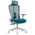 Кресло SPARX Fansil (Фансиль) White/Cyan белый/голубой