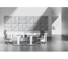 Кресло SitUp LATI-H GREY chrome (сетка Grey/Grey)
