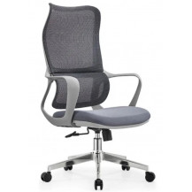 Кресло SitUp LATI-H GREY chrome (сетка Grey/Grey)