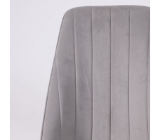 Стул поворотный Leonard M-R1 360 d08 platinum lux/белый