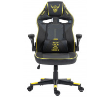 Кресло геймерское FLOKY Asgard Yellow черный/желтый