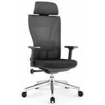 Кресло SitUp DEFENDER chrome (сетка Black/Black)