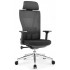Кресло SitUp DEFENDER chrome (сетка Black/Black)