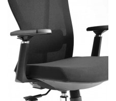 Кресло SitUp DEFENDER chrome (сетка Black/Black)