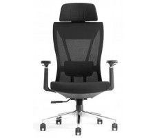 Кресло SitUp DEFENDER chrome (сетка Black/Black)